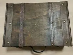 匿名配送　ウェルカムトランク　ブラウン　ウェルカムスペース　アンティーク