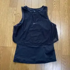 NIKE ノースリーブ トップス ブラックMサイズ