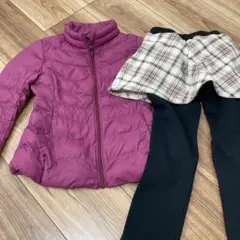 女の子 子供服 110cm 冬のあったかセット