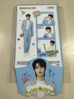 中国限定 セブチ ジュン jun ステッカー茶百道 セット