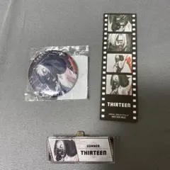 コンパス　サーティーン　13 マルイ　　等身　缶バッジ 5個セット コンパス サーティーン 13 マルイ 渋谷マルイ 等身 缶バッジ 5個