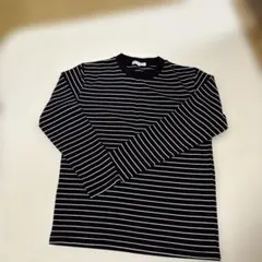 THE SHOP TK ボーダー柄 長袖カットソー Mサイズ