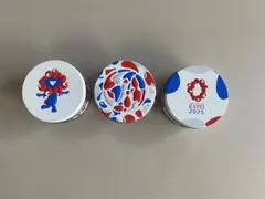 大阪　関西万博ミニゴーフル　ミャクミャク　空き缶