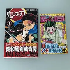 早い者勝ち！】初版 鬼滅の刃 1巻 第1刷発行 ジャンパラ 帯付 吾峠呼世