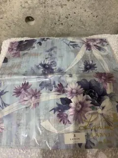 LANVIN 花柄 ハンカチ Iサイズのサムネイル