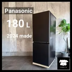 設置まで✨ Panasonic 一人暮らし用冷蔵庫 180L✨ 2024年製⭕️のサムネイル