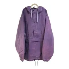 GW限定　90s 黒タグ Eddie Bauer コットン アノラックパーカー
