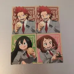 僕のヒーローアカデミア オリジナル ステッカー 4枚セット セブンイレブン限定