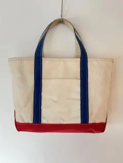 【激レア】90's エルエルビーン ボートアンドトート M トリコロールカラー
