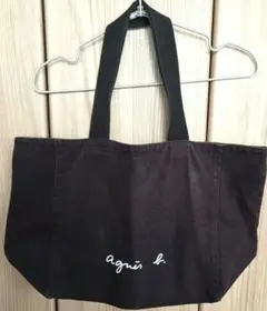 アニエスベー　トートバッグ　黒