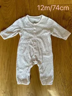 【プチバトー】ロンパース 12m 74cm