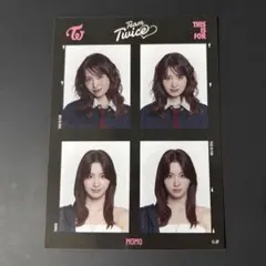 TWICE ランダム証明写真ステッカー モモ
