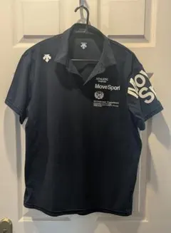 Move Sport ネイビー ポロシャツ サイズO(LL/XL)