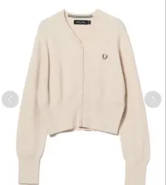 FRED PERRY × Ray BEAMS / 別注 Vネック カーディガン