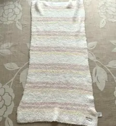 ジェラートピケ　ジェラピケ　フワフワストライプ毛布　ブランケット