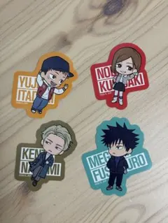 呪術廻戦カフェ2024 ちびキャラシールセット