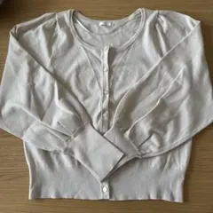 GU ジーユー ボリュームスリーブカーデ Mサイズ
