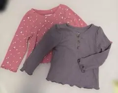 Cat & Jack 長袖トップス 2枚セット 12M