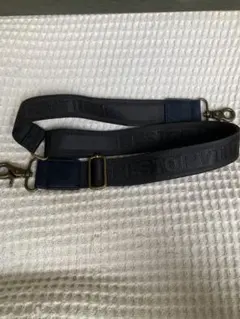 【カスタマイズ】バッグ用 ショルダーストラップ 太め ブラック ゴールド金具