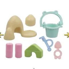 シルバニアファミリー 森のわくわくようちえん おすなば時間