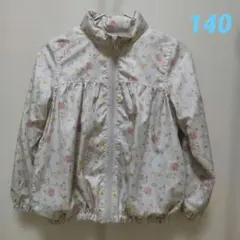 branshes 花柄 ジャケット ウィンドブレーカー 140 女の子