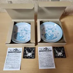 わちふぃーるど　ダヤン　磁器製ミニプレート2枚セット　非売品