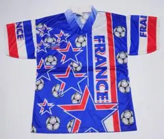 FRANCE 98 ワールドカップ シャツ 青 FRANCE 98 ワールドカップ シャツ 青 - メルカリ