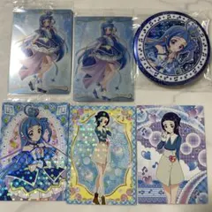 アイカツ きらきらクリアステッカー 霧矢あおい 2枚 - メルカリ