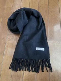 22OCTOBRE マフラー　ブラック　22ヴァンドゥーオクトーブル