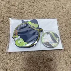 ツイステ　シルバー　ブルームバースデー　カバー付き缶バッジ　ブルーム