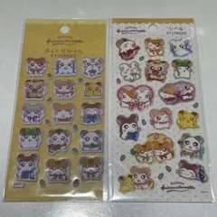 【即日配送】とっとこハム太郎 ぷっくりシール2点セット 新品未使用