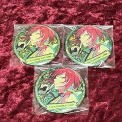 逆先夏目 初期缶 缶バッジ あんスタ - メルカリ