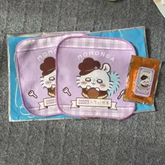 ちいかわ × ココス モモンガ スライドケース & ミニタオル 2点　３点セット