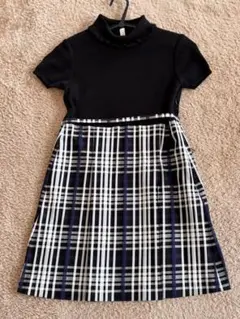 Bebeフォーマル120cm半袖ワンピースとジャケットセット