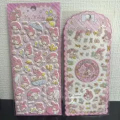 サンリオ マイメロ ぷっくりシール ２枚セット
