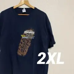 【2XL】古着 レーシング 車WILSON 1000 MILES Tシャツ