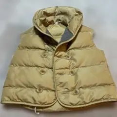 45rpm ベージュ ダウンベスト