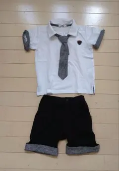 フォーマルセット シャツ・パンツ　110センチ