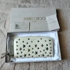 JIMMY CHOO スタースタッズ ホワイト小銭入れは使用してません☆のサムネイル