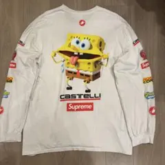 Supreme Sponge Bob L/s tee ロンt tシャツ XXL - メルカリ