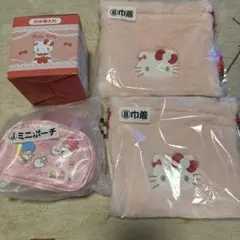 ハローキティ ポーチ　巾着　小物入れ　キキララ　ミニポーチ