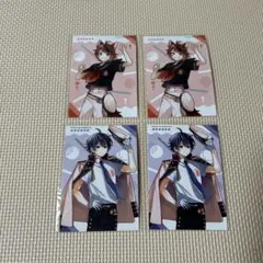 すとぷり　莉犬くん、ななもり　イラストカード4枚セット