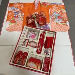 七五三　七歳　着物セット　昭和レトロ