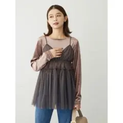 シアーキャミソール 4L