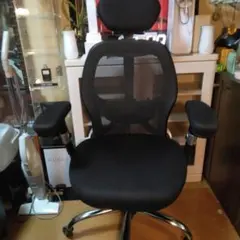 メッシュ ブラック オフィスチェア