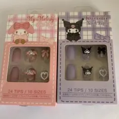 My Melody & Kuromi ネイルチップセット