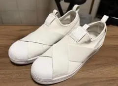 adidas SUPERSTAR スリッポン ホワイト
