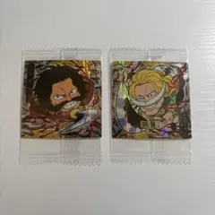 エドワード・ニューゲート & ゴールDロジャー　ワンピースウェハースシール