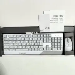 【msi】VIGOR GK30 WHITE 【美品】