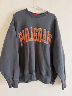 Paragraph スウェット トレーナー グレー